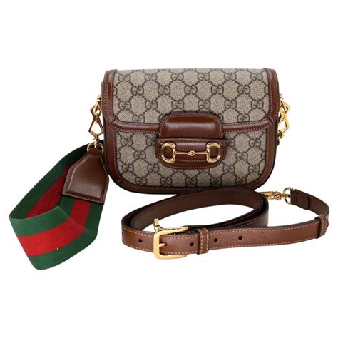gucci black leather crossbody strap